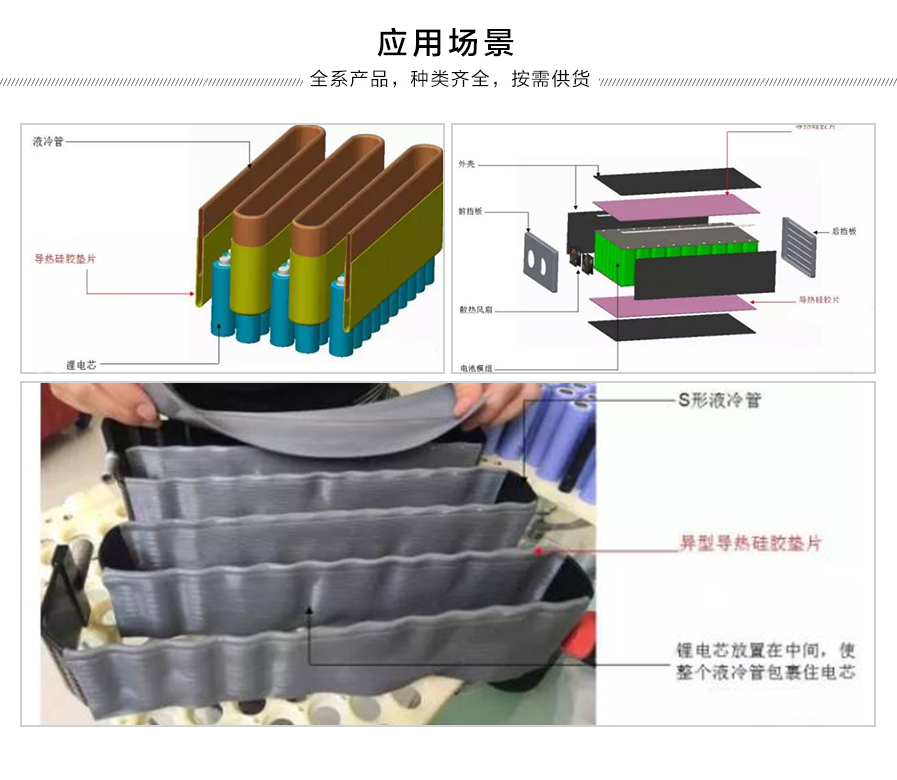 鋰電池導熱硅膠片D3